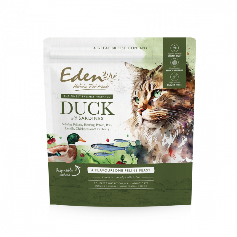 Eden holistic cat store food