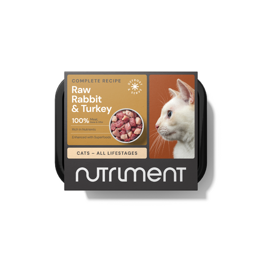 Nutriment Dinner for Cats Rabbit & Turkey 175g