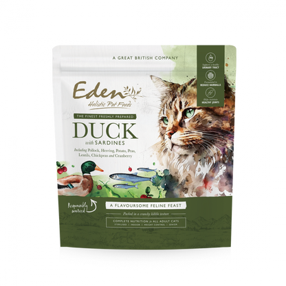 Eden Duck & Sardines For Cats 1.5kg