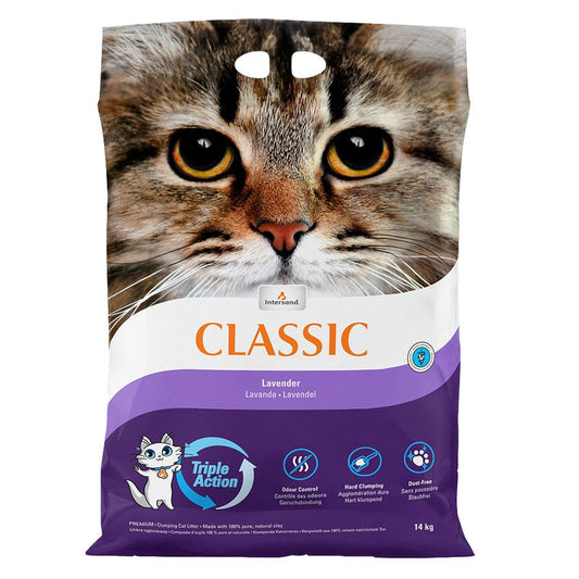 Intersand Classic Lavender Cat Litter 14kg