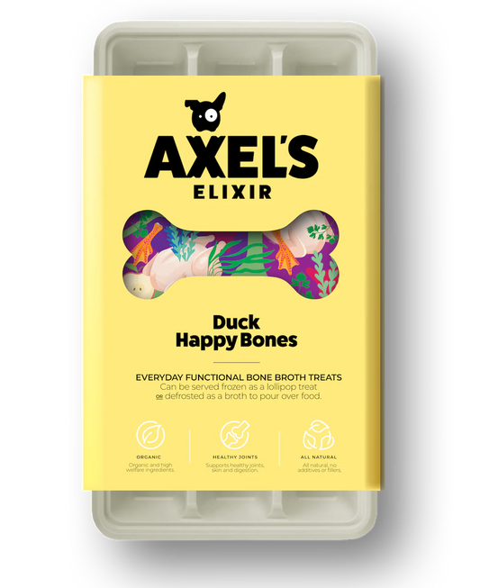 Axel's Elixir Duck Happy Bones Bone Broth (Pack Of 12)