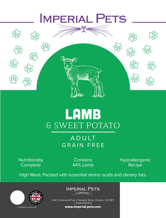 Imperial Pets Grain Free Lamb & Sweet Potato