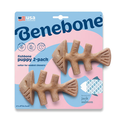 Benebone Puppy Pack Fishbone