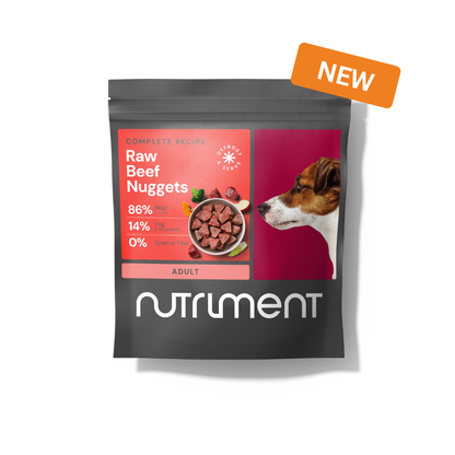 Nutriment Raw Beef Nuggets 1kg