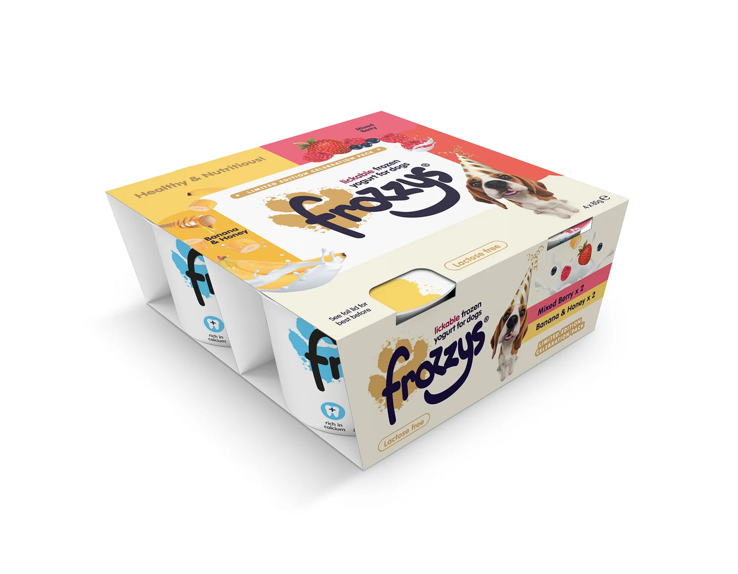 Frozzys Limited Edition Multipack Banana&Honey/Mixed Berry