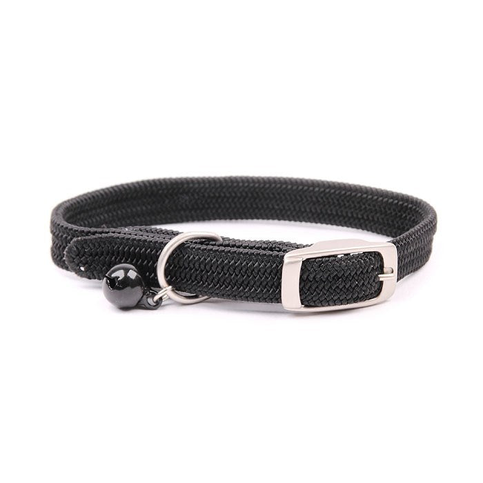 Great & Small Plain Black Cat Collar