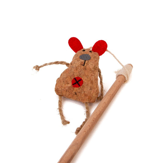 Great & Small Cat Dangler Cork Mouse