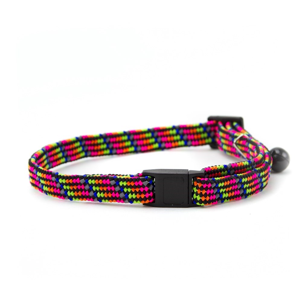 Great & Small Reflective Rainbow Cat Collar