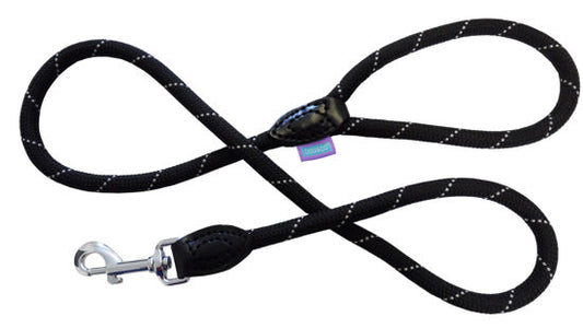 Hemmo & Co Trigger Rope Lead Reflective Black (12mm)