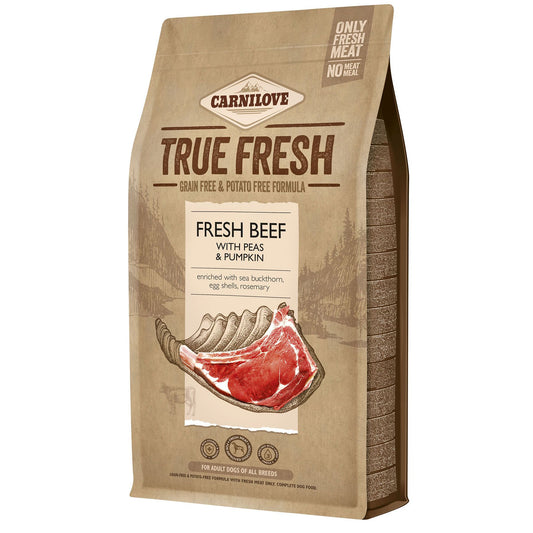 Carnilove True Fresh - Fresh Beef With Peas And Pumpkin 1.4kg