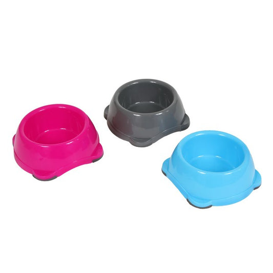 Animal Instincts Non Slip Dog Bowl 300ml Grey