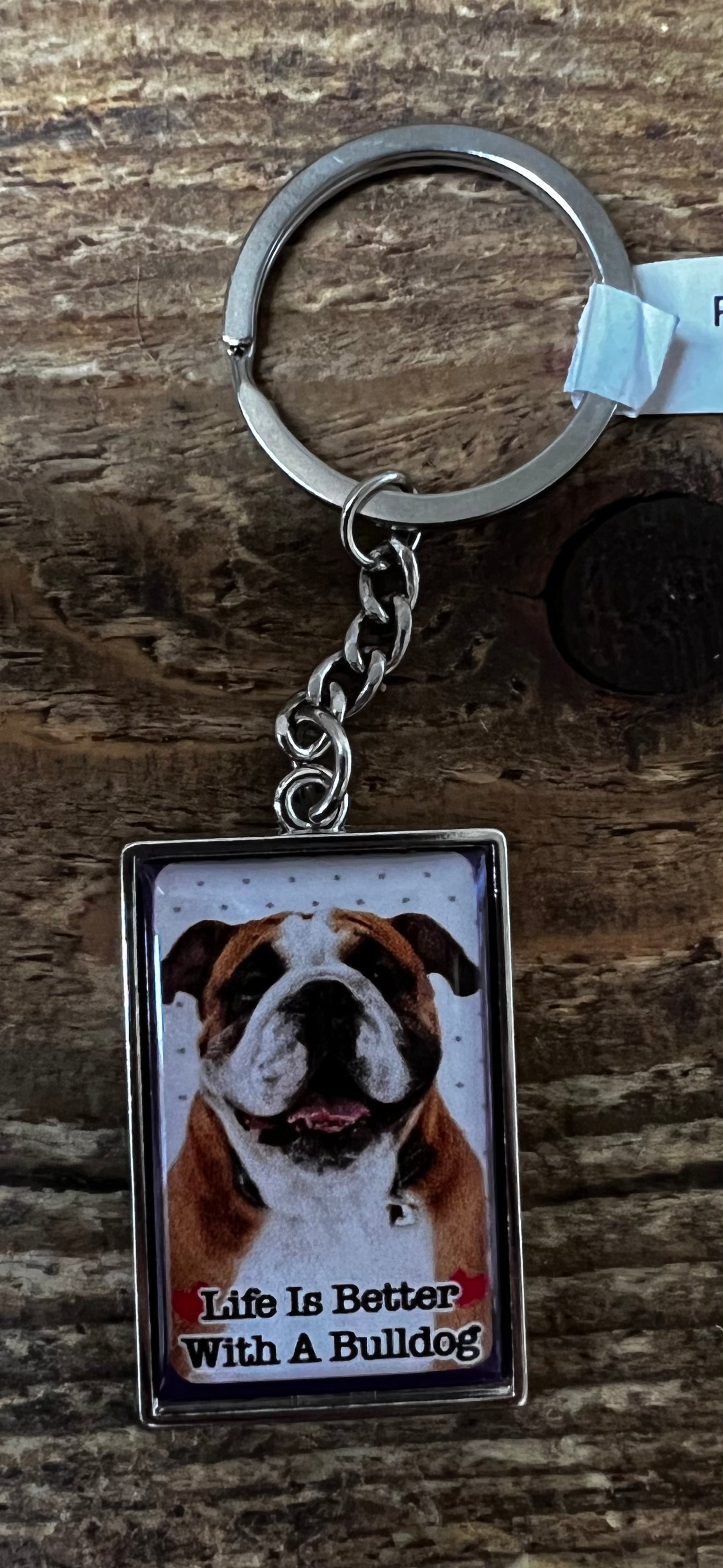 Pet Parade Bulldog Keyring