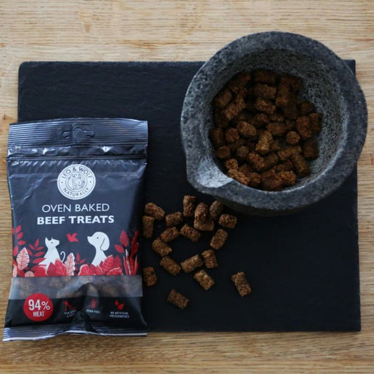 Leo & Wolf Oven Baked Beef Treats 100g