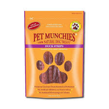 Pet Munchies Duck Strips 90g