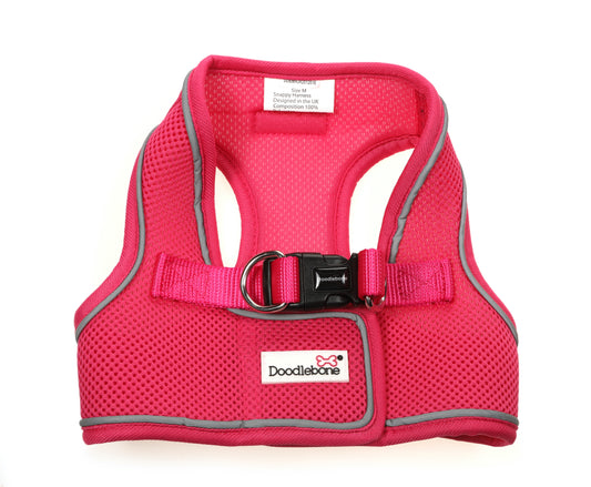 Doodlebone Originals Snappy Harness - Fuchsia