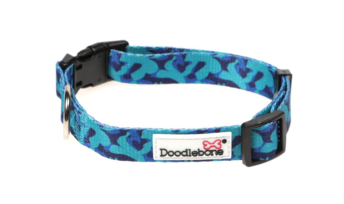 Doodlebone Originals Pattern Collar - Midnight Camo