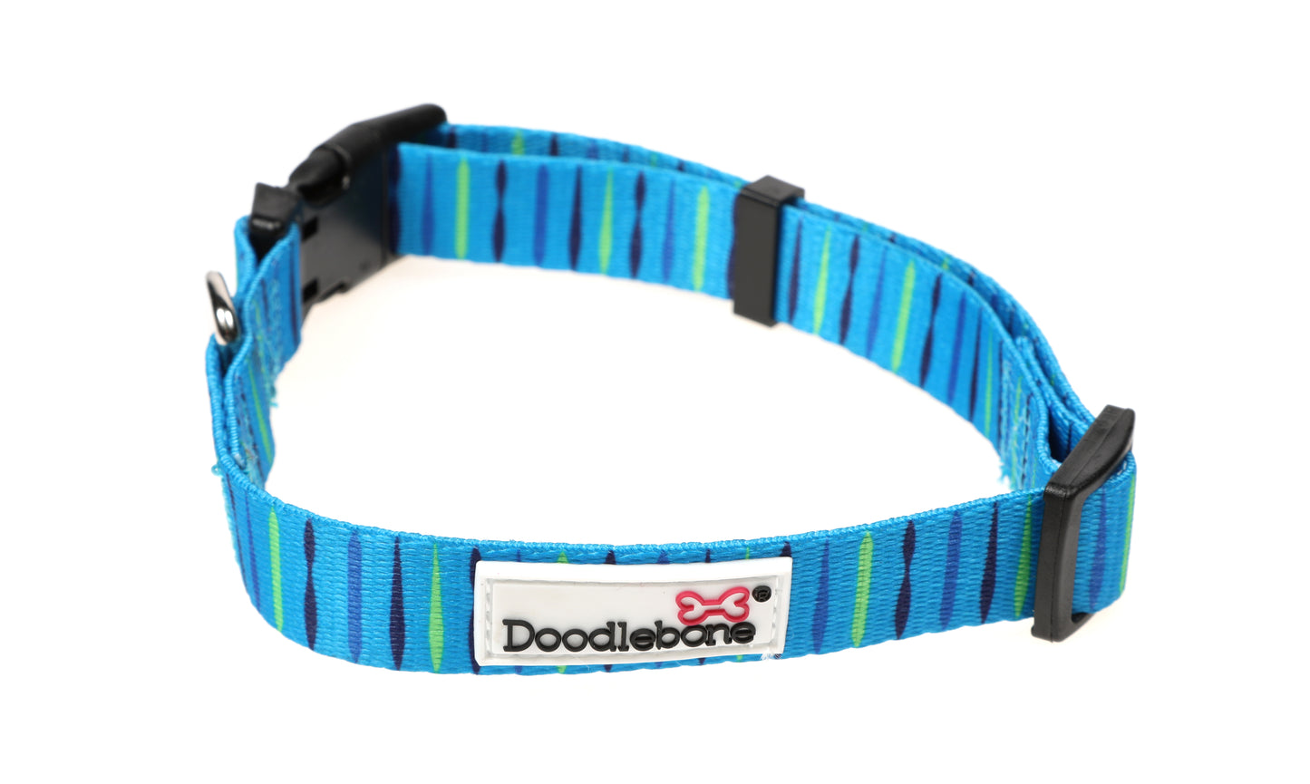 Doodlebone Originals Pattern Collar - Beyond The Blue