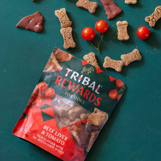 Tribal Rewards Beef Liver & Tomato 125g