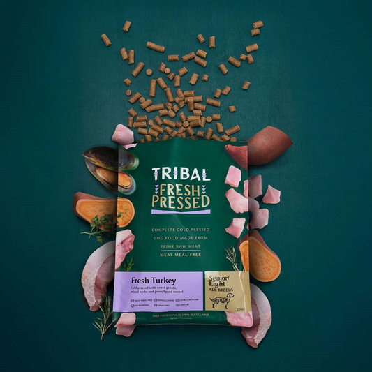 Tribal Grain Free Cold Pressed Turkey Senior Light