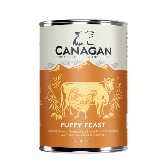 Canagan Dog Tin - Puppy Feast 6x400g