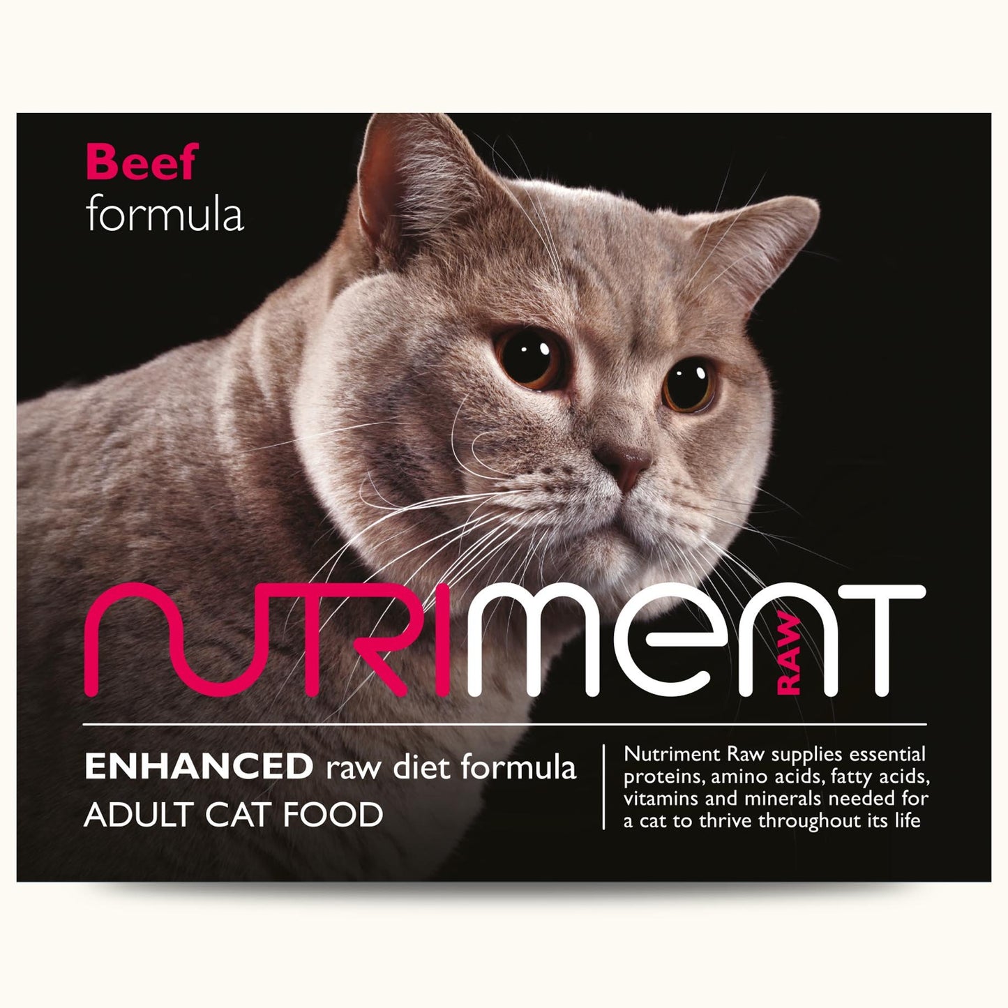 Nutriment Beef Cat 500g