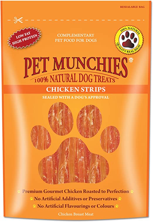 Pet Munchies Chicken Strips 90g