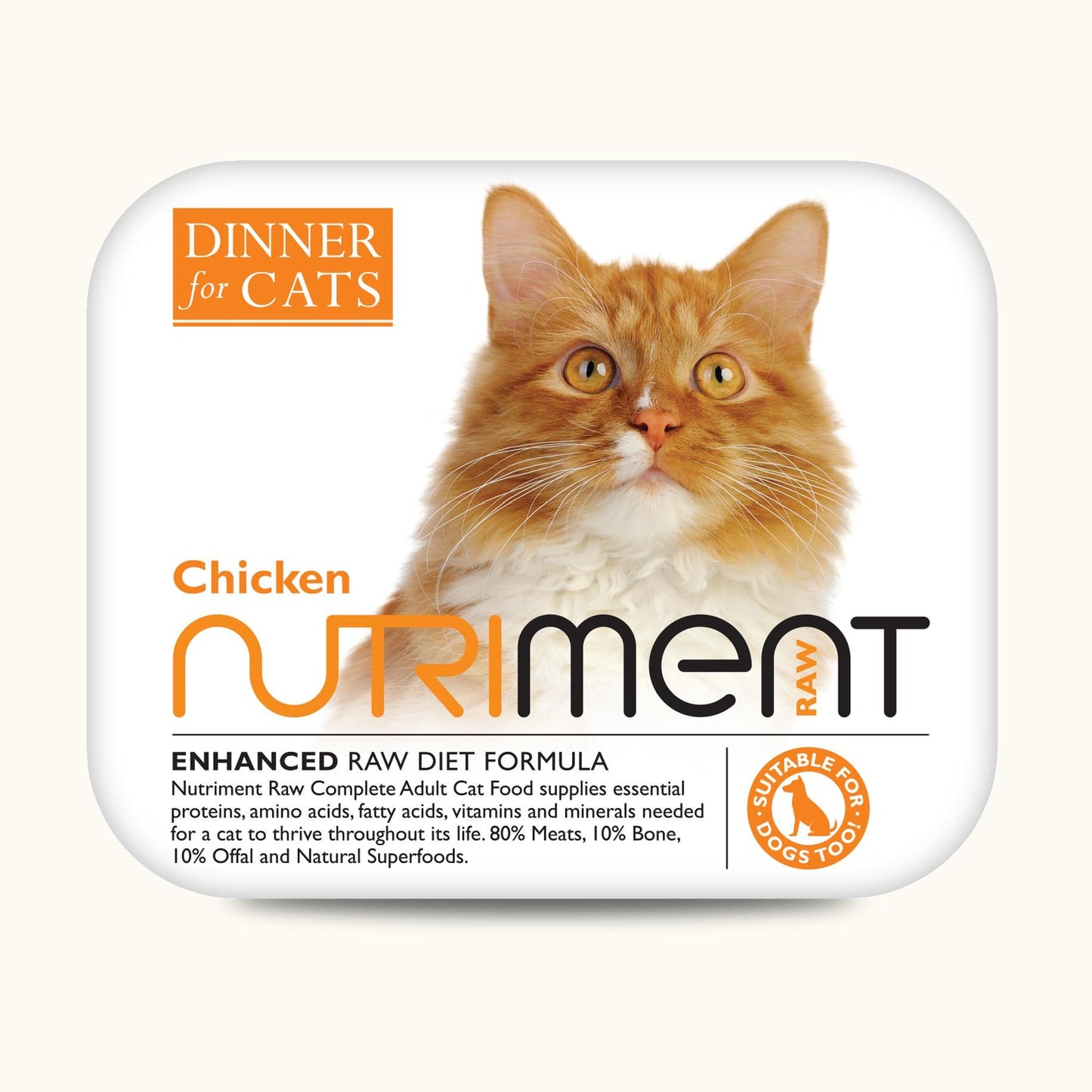 Nutriment Dinner for Cats Chicken 175g