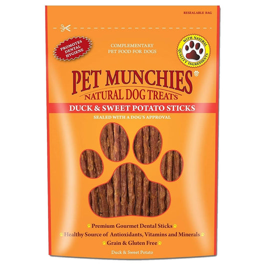 Pet Munchies Duck & Sweet Potato Sticks 90g