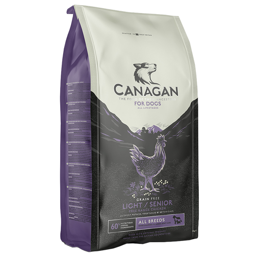 Canagan Light/Senior Free Range Chicken For Dogs